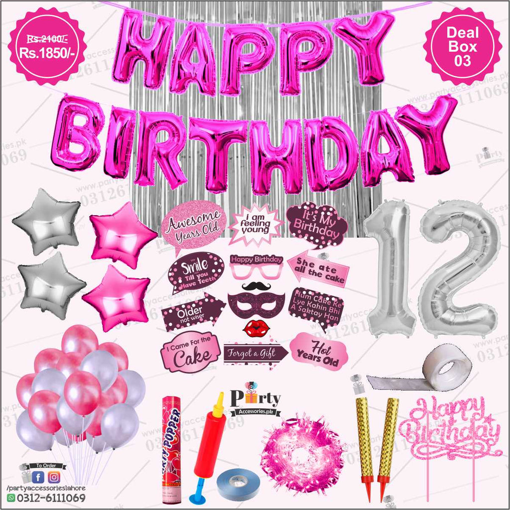 Birthday Package deal 3