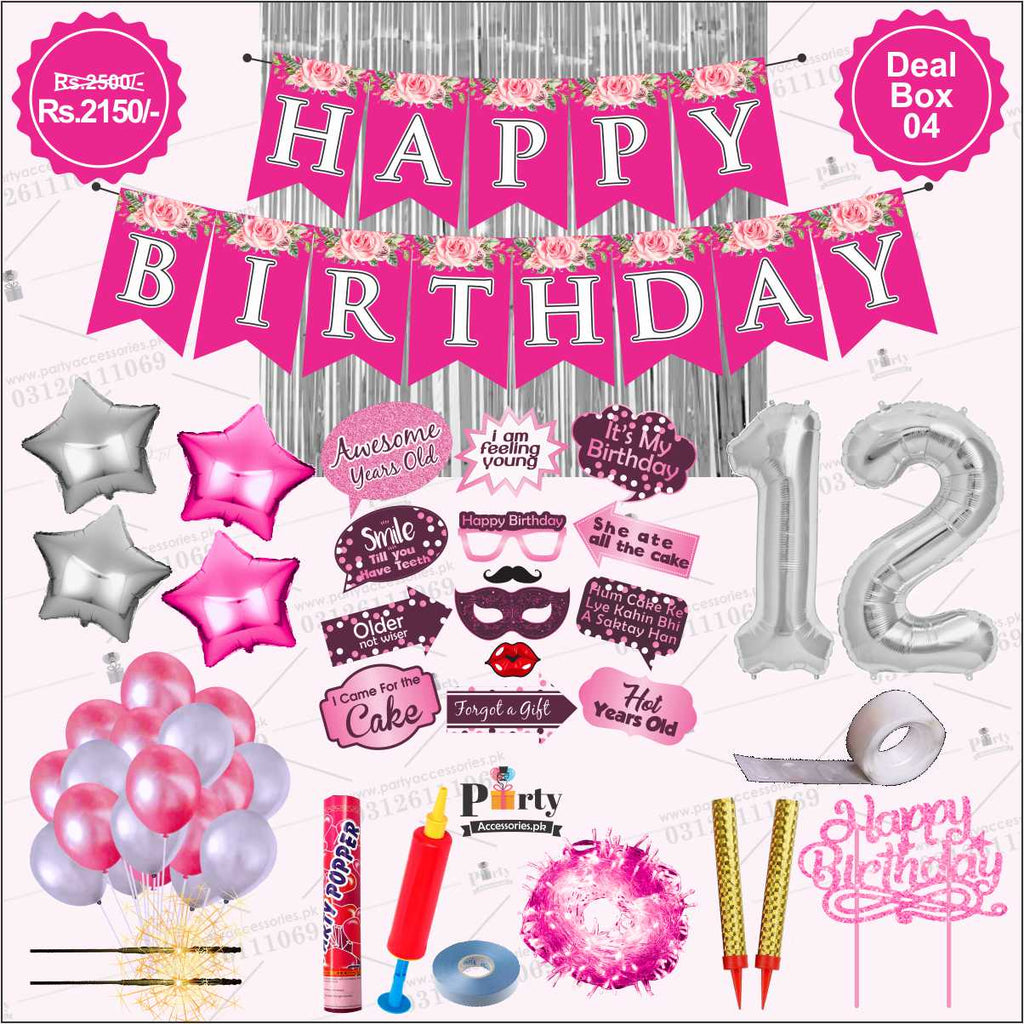 Birthday Package deal 4