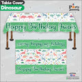 Customized Dinosaur Theme Birthday table top sheet