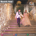Smokeless electric anaar pyro fountain