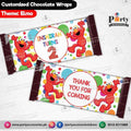 Customized elmo theme chocolate wraps