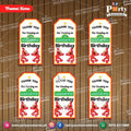 Customized Gift tags in Elmo theme