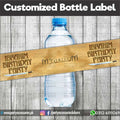 Ertugrul theme Customized Bottle Label wraps for table decoration