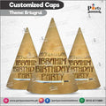 Customized caps in Ertugrul theme birthday party
