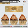 Customized Ertugrul theme Cupcake wrap