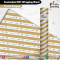 Gift wrapping sheets for Ertugrul theme birthday party