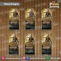 Customized Gift tags / Thank you tags in Ertugrul theme for Birthday Parties
