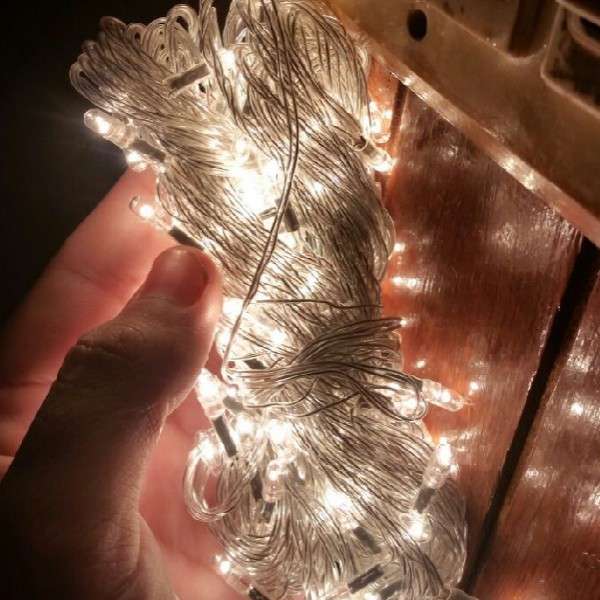 Warm white string LED Fairy Lights electric Plug in for Decoration