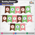 Fathers day decorations | Happy Father's day Wall decoration Bunting Banner in elegant multi shades
