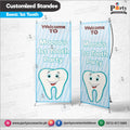 Welcome standee for First tooth theme Party Celebration