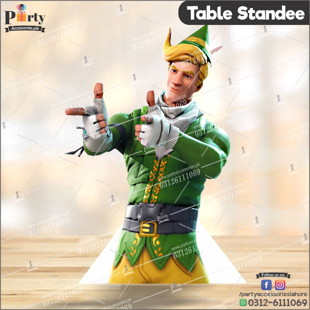 Customized Fortnite theme Table standing character cutouts