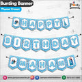 Customized Frozen theme Birthday Bunting Banner
