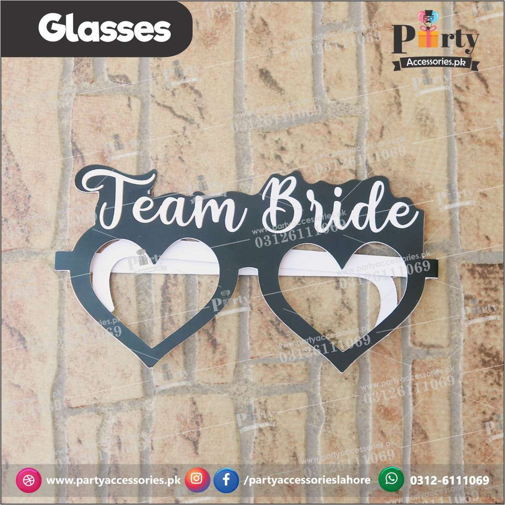 Team Bride glasses for Bridal shower event celebration