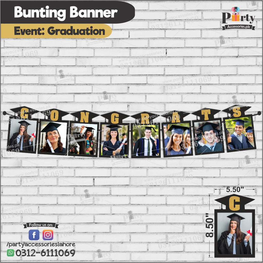 Customized GRADUATION memories Picture banner