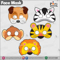 Jungle safari theme face masks
