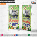 Customized Welcome Standee in Jungle safari theme party