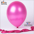 latex balloons in pink color 