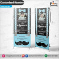 Customized Little man theme Welcome Standee