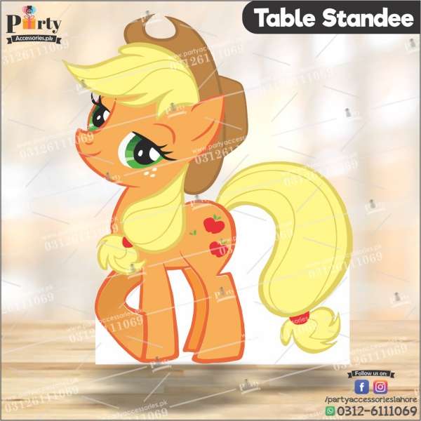 Customized Little Pony theme Table standing character cutouts