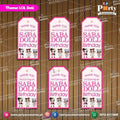 Customized Gift / Thank you tags in lol doll theme