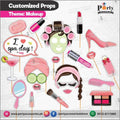 Customized props set for Make up theme birthday party