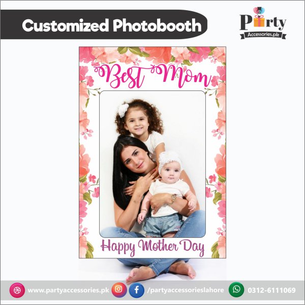 Happy Mother's day Customized Photo-booth