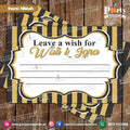 Pack of 6 NIKKAH wish cards 