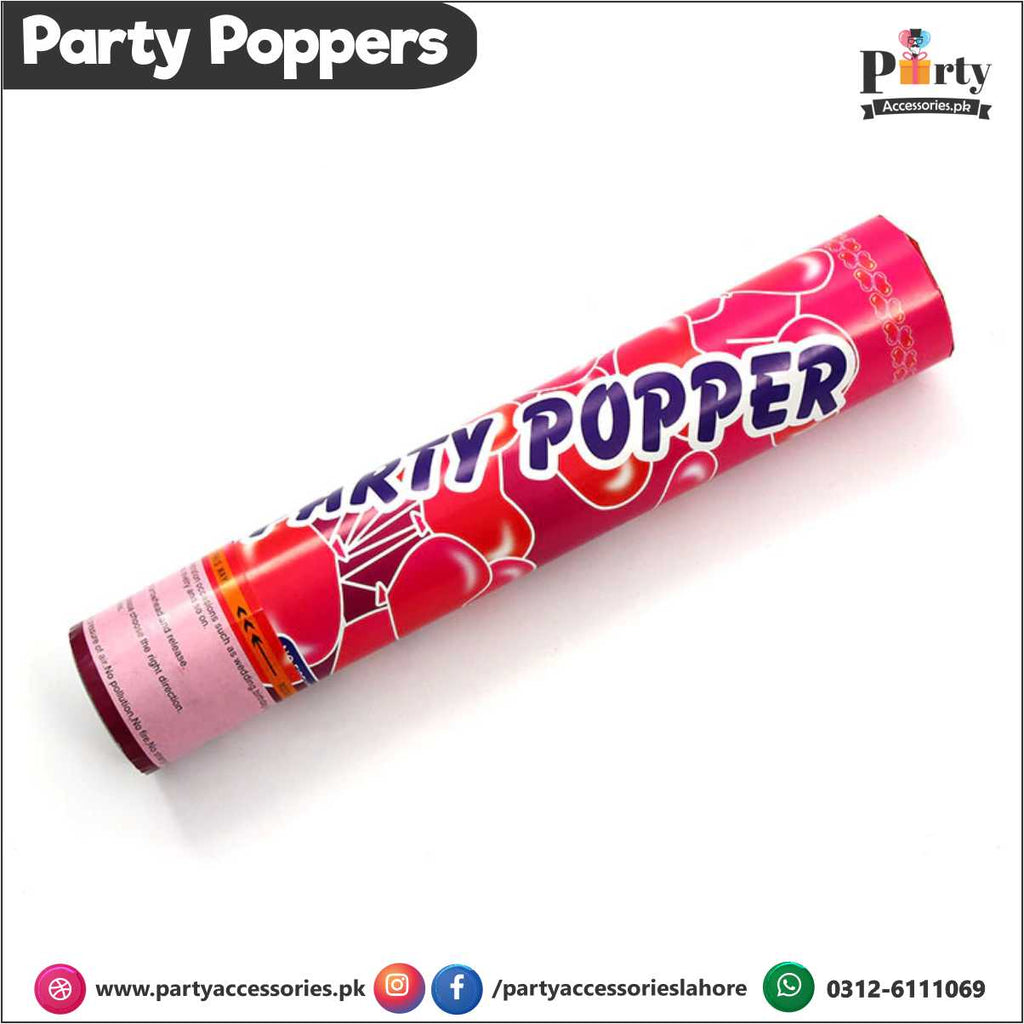 Party Poppers