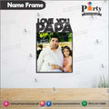 Customized LOVE YOU PAPA wall frame | Father's day Gifts | Happy Fathers day decorations