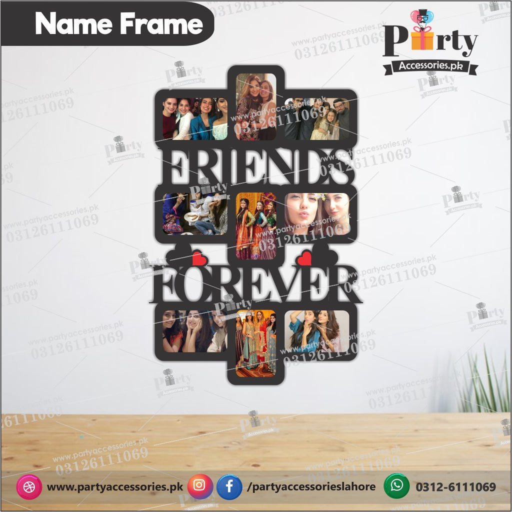 Customized Wall frame FRIENDS FOREVER