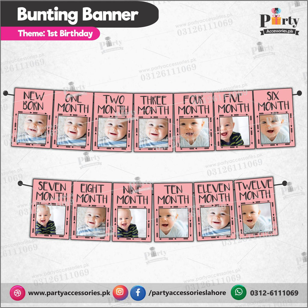 Customized Month wise Picture banner