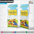 Customized Welcome Standee for Pooh theme birthday party