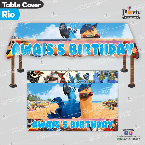 Customized Rio Theme Birthday table top sheet