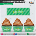 Customized  Sesame Street theme Cupcake wraps 