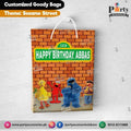 Sesame Street theme Customized Goody Bags / favor bags
