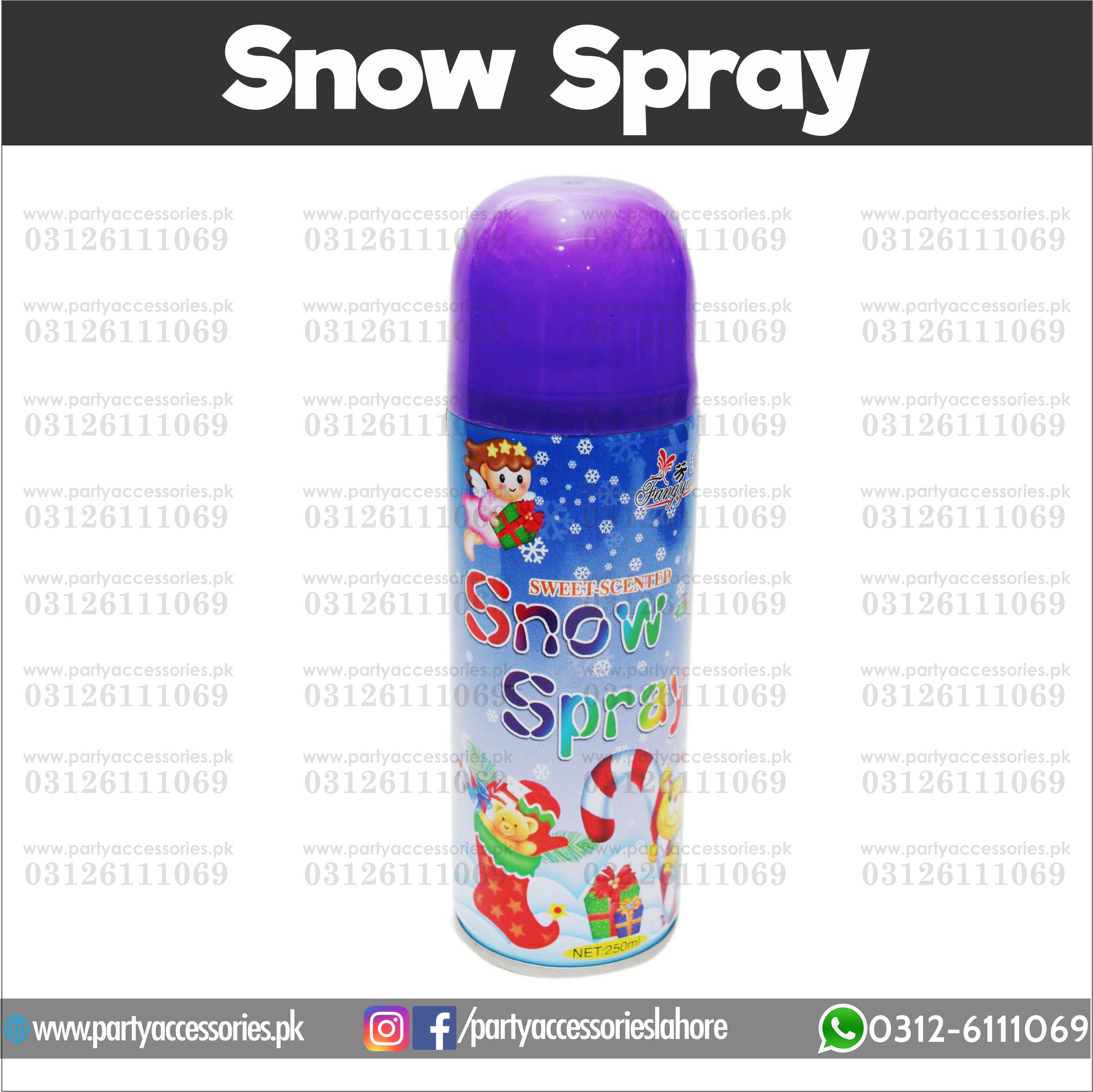 Snow Spray for party celebration