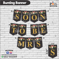 SOON TO BE MRS bunting banner for bridal shower decoration