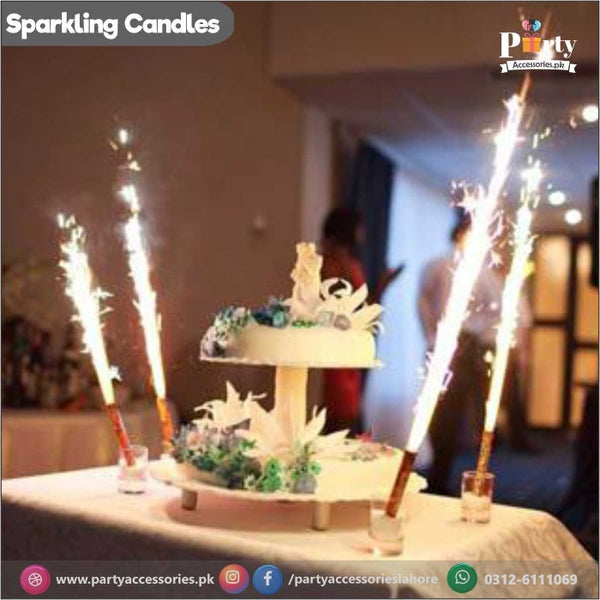cake Sparkling candles