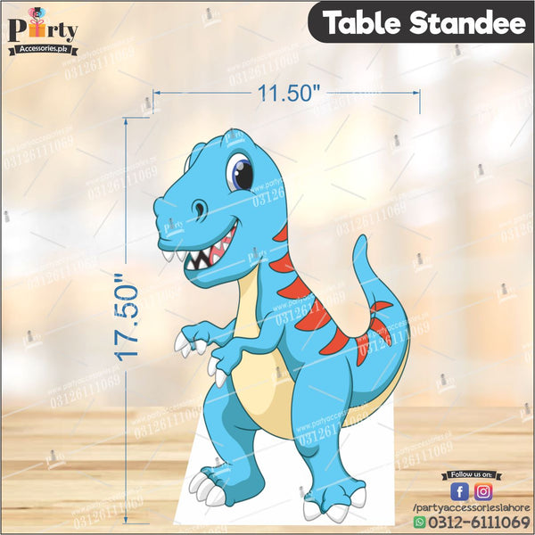 Customized Dinosaur theme Table standing character cutouts