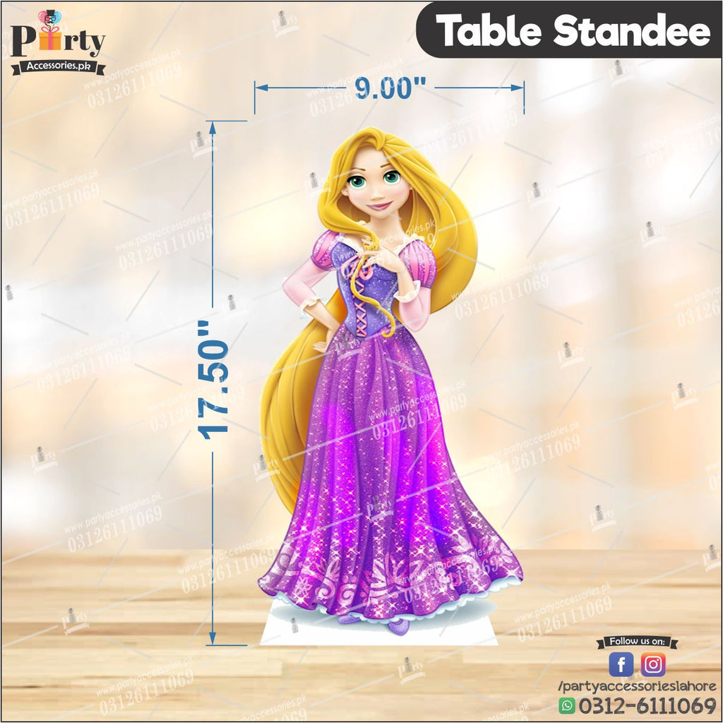 Customized Disney Princess  theme Table standing character cutouts