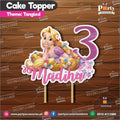 Tangled Rapunzel theme birthday theme cake topper customized