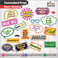 Funky Photobooth Props For weddings